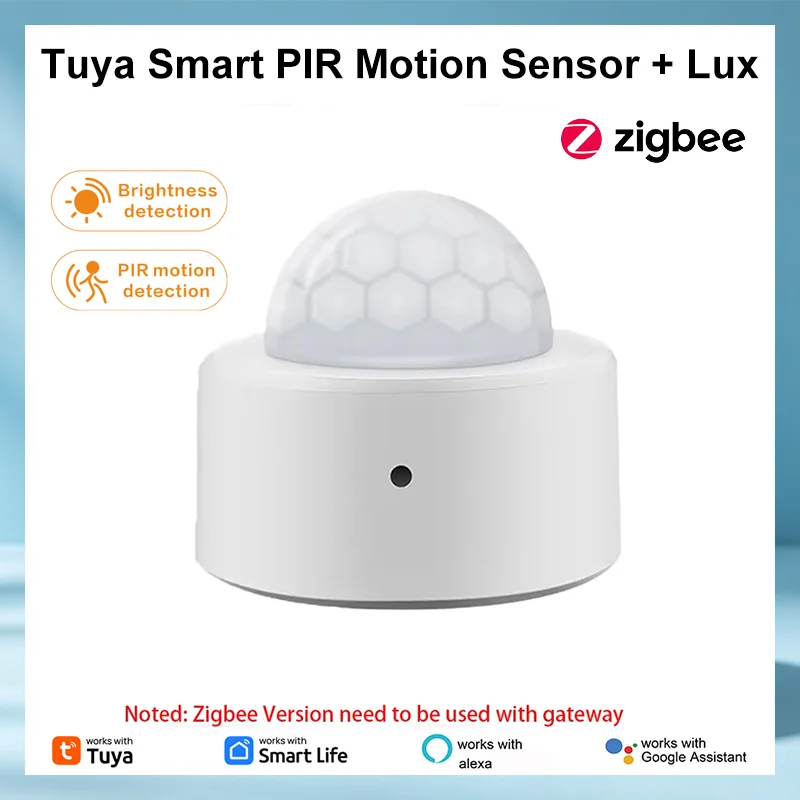 Sensor de luz Tuya ZigBee para automatización del hogar — Tuya Smart Home Devices