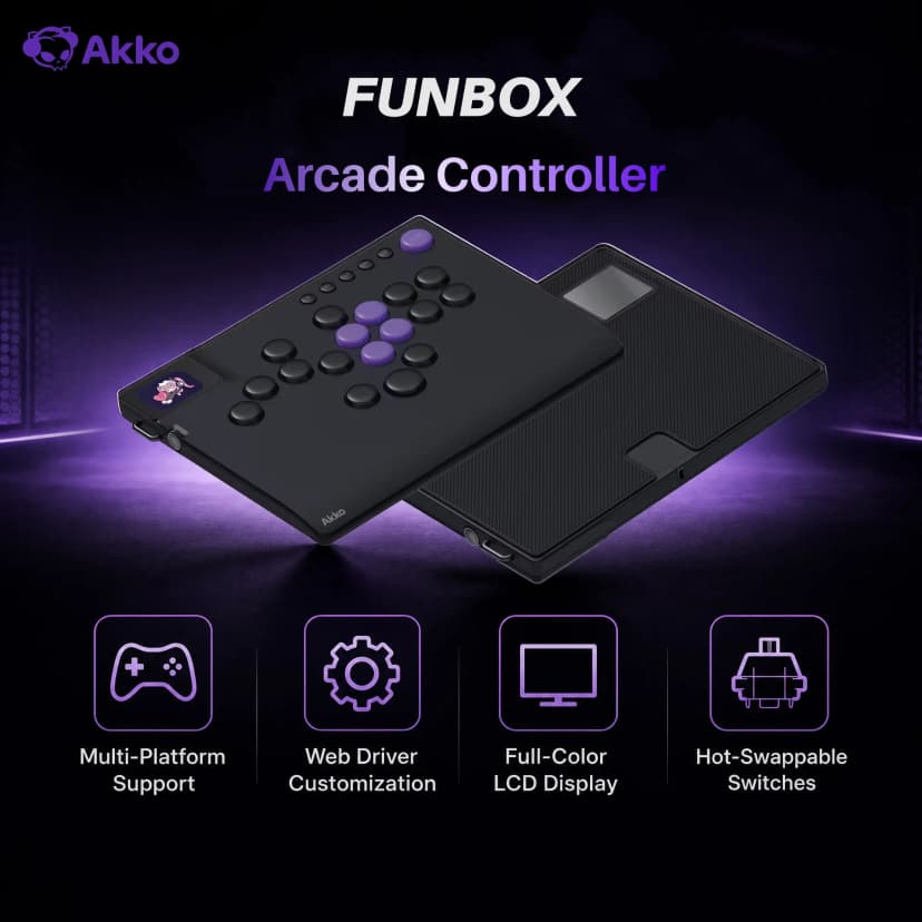 Akko FUNBOX Controller PS5 leverless für Kampfspiele — PS5 Controller | Akko