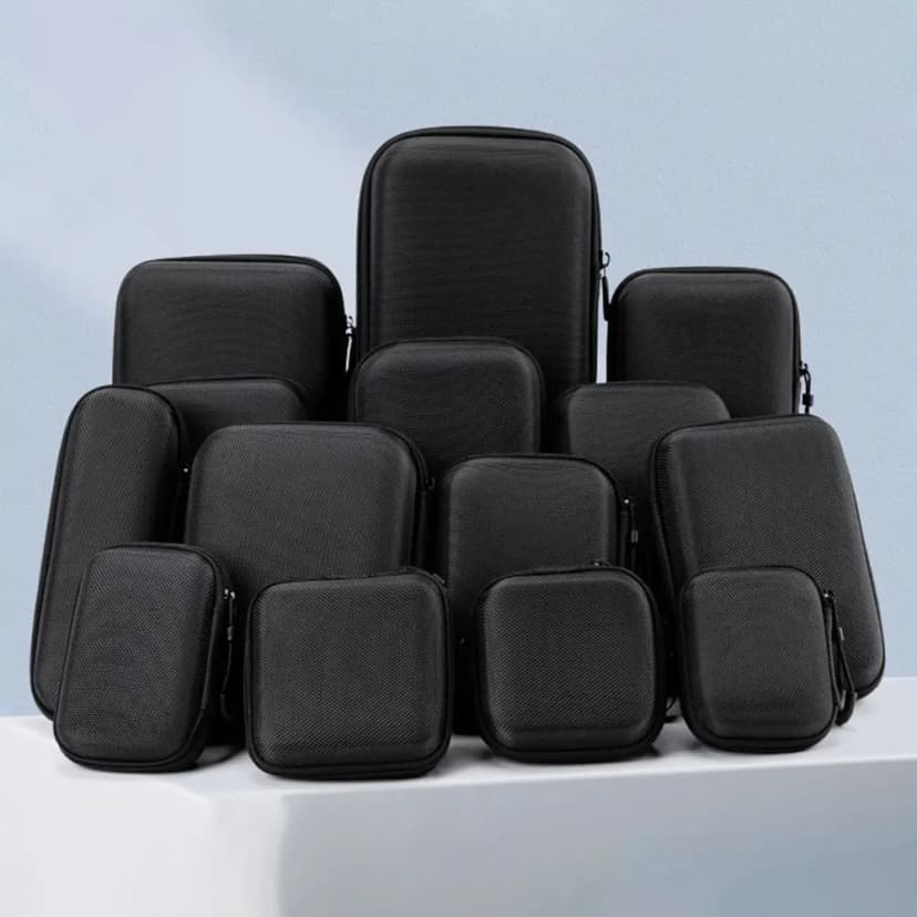 Funda Rígida EVA para Auriculares, Mini y Portátil — Auriculares