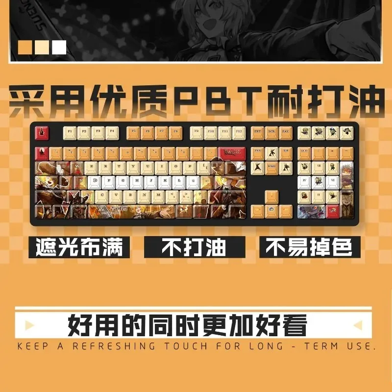 PBT Keycaps 122 Tasten Limbus Company Don Quixote — Keycaps