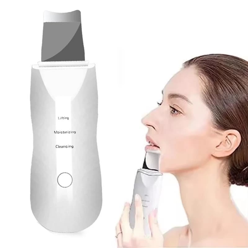 Ultrasonic Skin Scrubber: Tiefenreinigung Gesicht EMS — Ultrasonic Skin Scrubber
